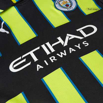 Kid's Manchester City Away Football Shirt Kit(Shirt+Shorts) 2024/25