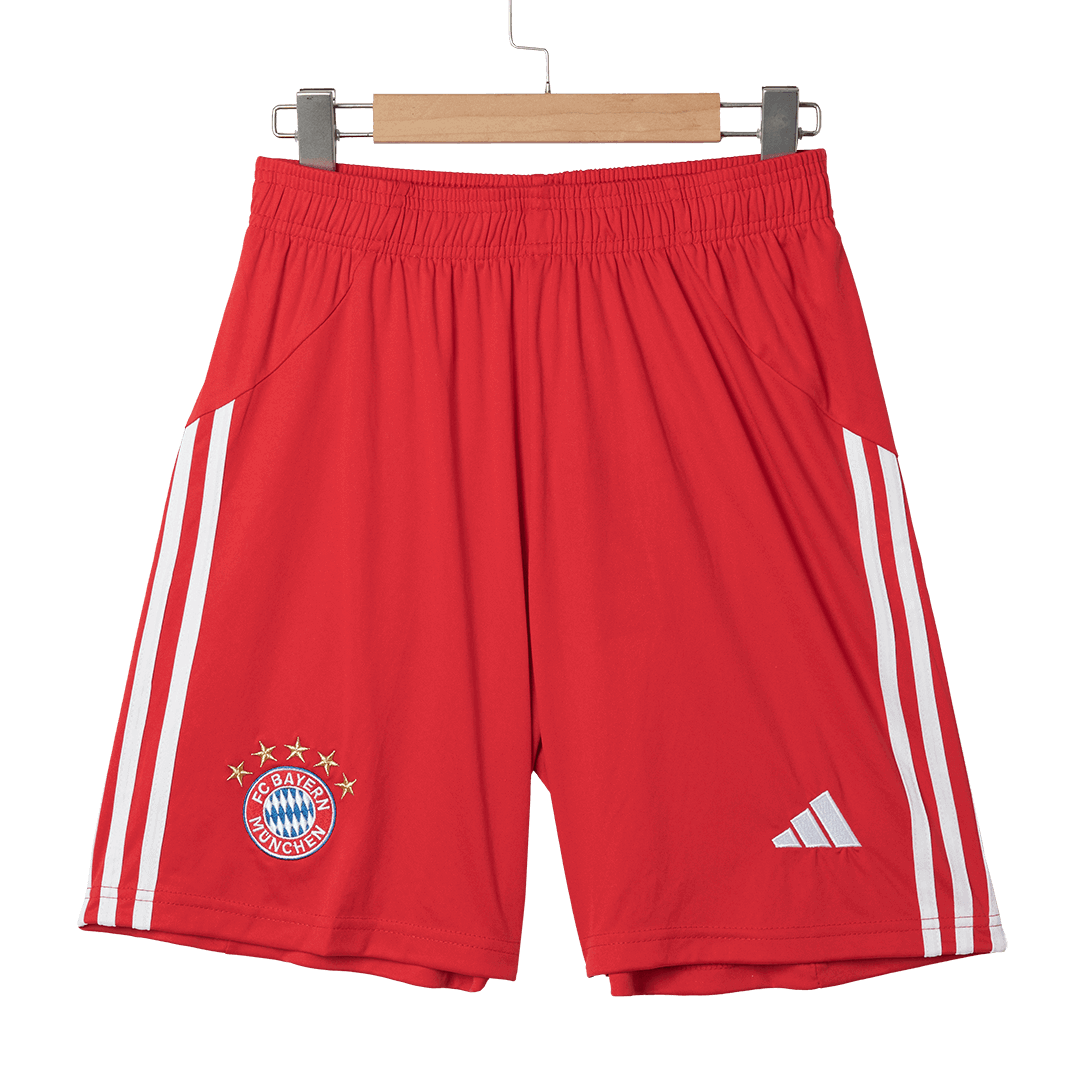 Bayern Munich Home Soccer Jersey Kit(Jersey+Shorts+Socks) 2025/26 Red