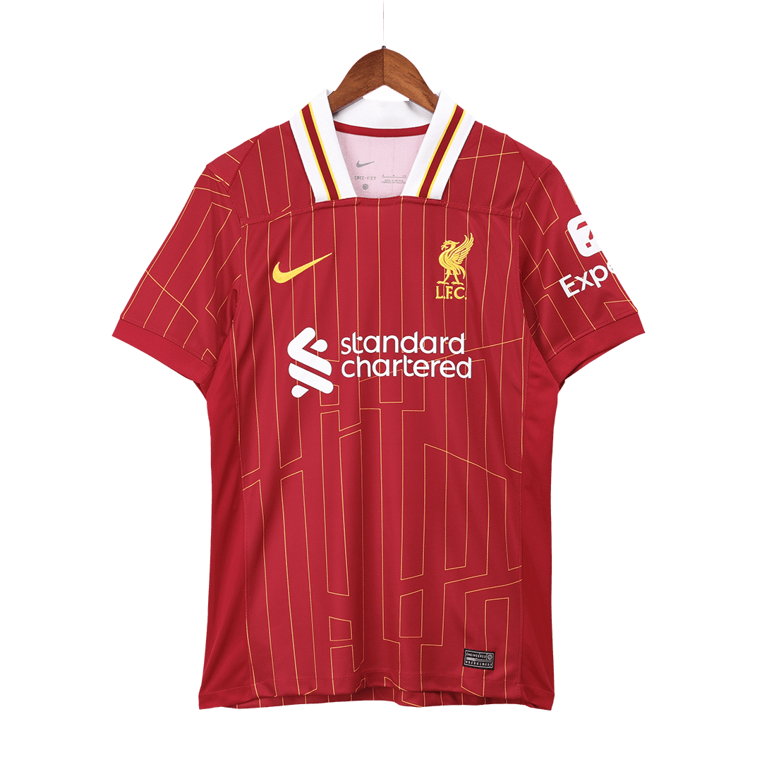 Liverpool Home Soccer Jersey Red - CHAMPIONS 24/25
