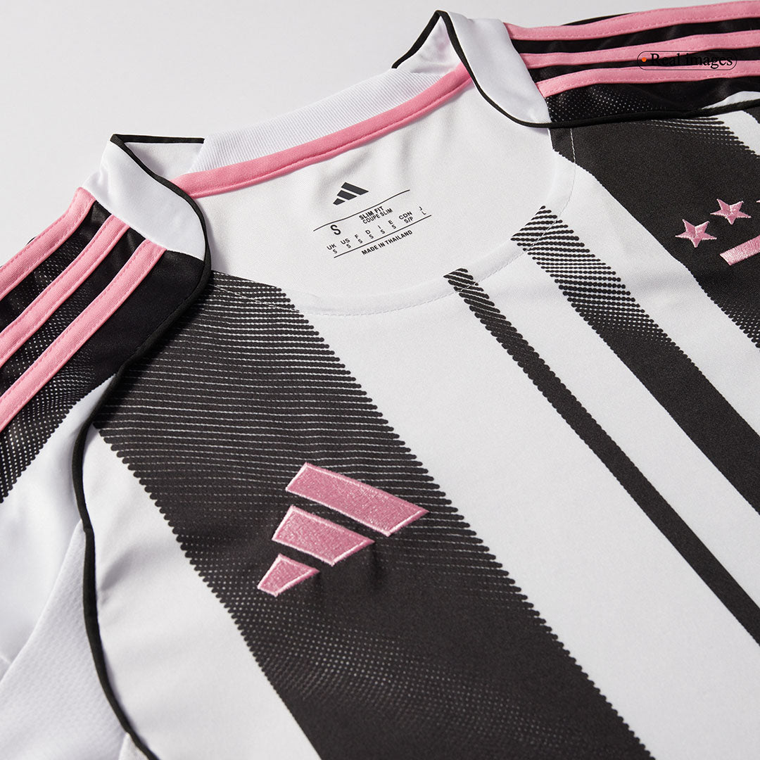 Juventus Home Soccer Jersey 2025/26 Black&White