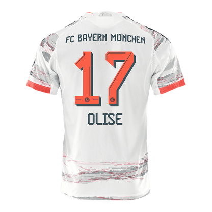 Authentic OLISE #17 Bayern Munich Away Soccer Jersey 2025/26