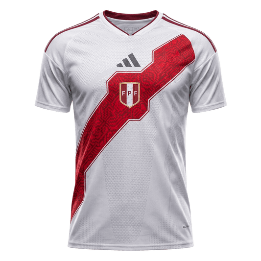 Peru Men's Home Shirt 2026 World Cup Version - Slim Fit