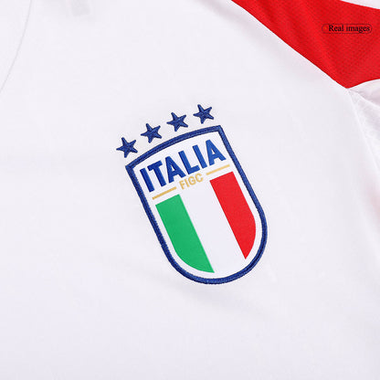 Italy Away Soccer Jersey Kit(Jersey+Shorts+Socks) Euro 2024