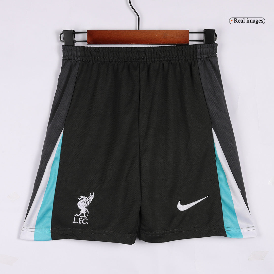 Kid's Liverpool Away Football Shirt Kit(Shirt+Shorts)