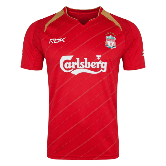 Retro 2005/06 Liverpool Home Soccer Jersey