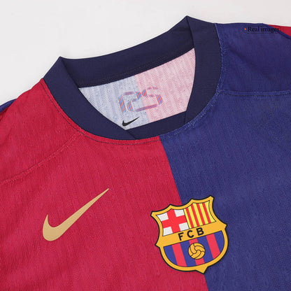 Authentic  Barcelona Home Football Shirt 2024/25 - old sponsor