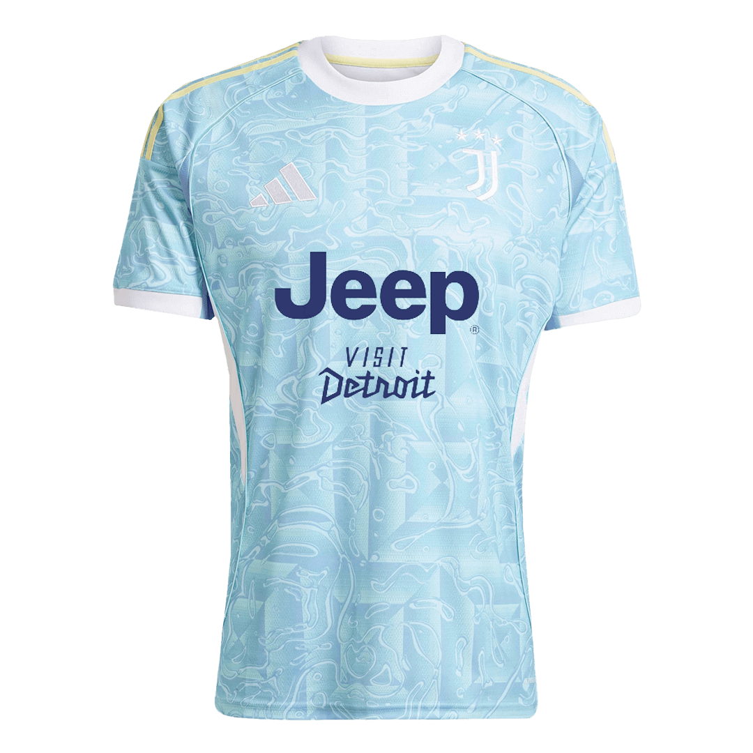 Juventus Away Soccer Jersey 2025/26 Blue