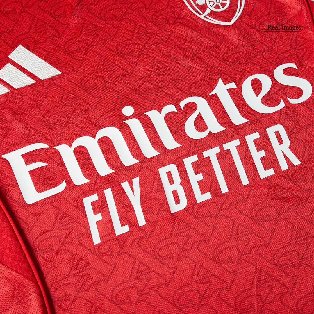Authentic Arsenal Home Soccer Jersey Kit(Jersey+Shorts+Socks) 2025/26
