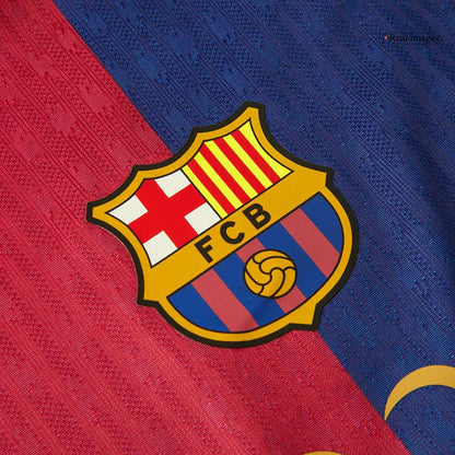 Authentic Barcelona X COLDPLAY Home Soccer Jersey 2024/25