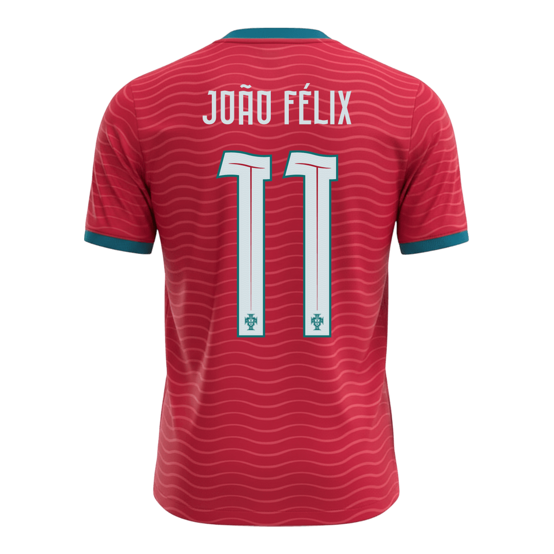 JOÃO FÉLIX #11 Portugal Home Football Shirt World Cup 2026 Red