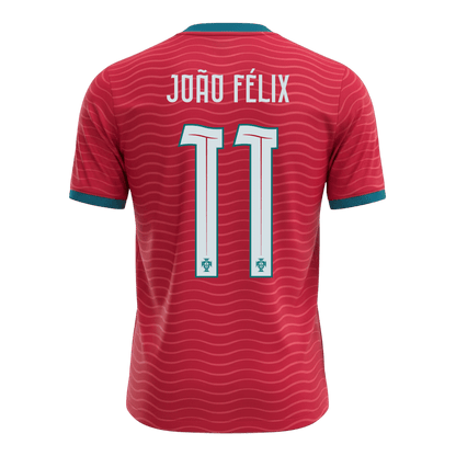JOÃO FÉLIX #11 Portugal Home Football Shirt World Cup 2026 Red