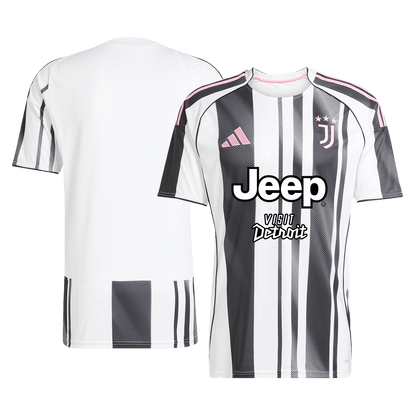 Juventus Home Soccer Jersey 2025/26 Black&White