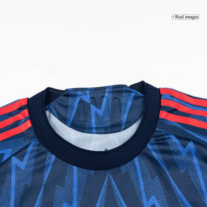 ØDEGAARD #8 Authentic Arsenal Away Soccer Jersey 2025/26 Blue