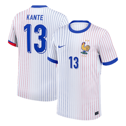 KANTE #13 France Away Soccer Jersey Euro 2024