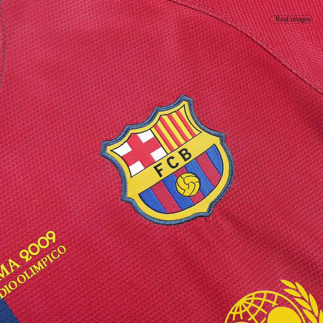 Retro XAVI #6 2008/09 Barcelona Home Soccer Jersey