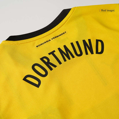 Kid's Borussia Dortmund Home Soccer Jersey Kit(Jersey+Shorts+Socks)
