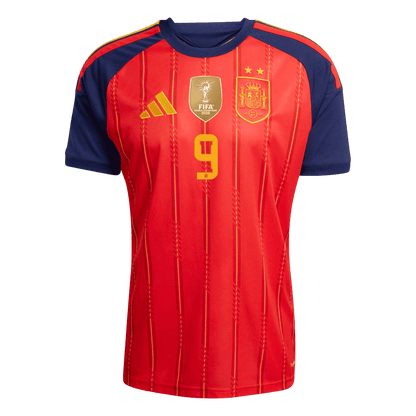 GAVI #9 Spain Champion Edition Home Soccer Jersey World Cup 2026 Red