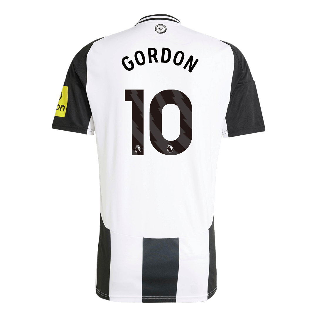 GORDON #10 Newcastle United Home Football Shirt