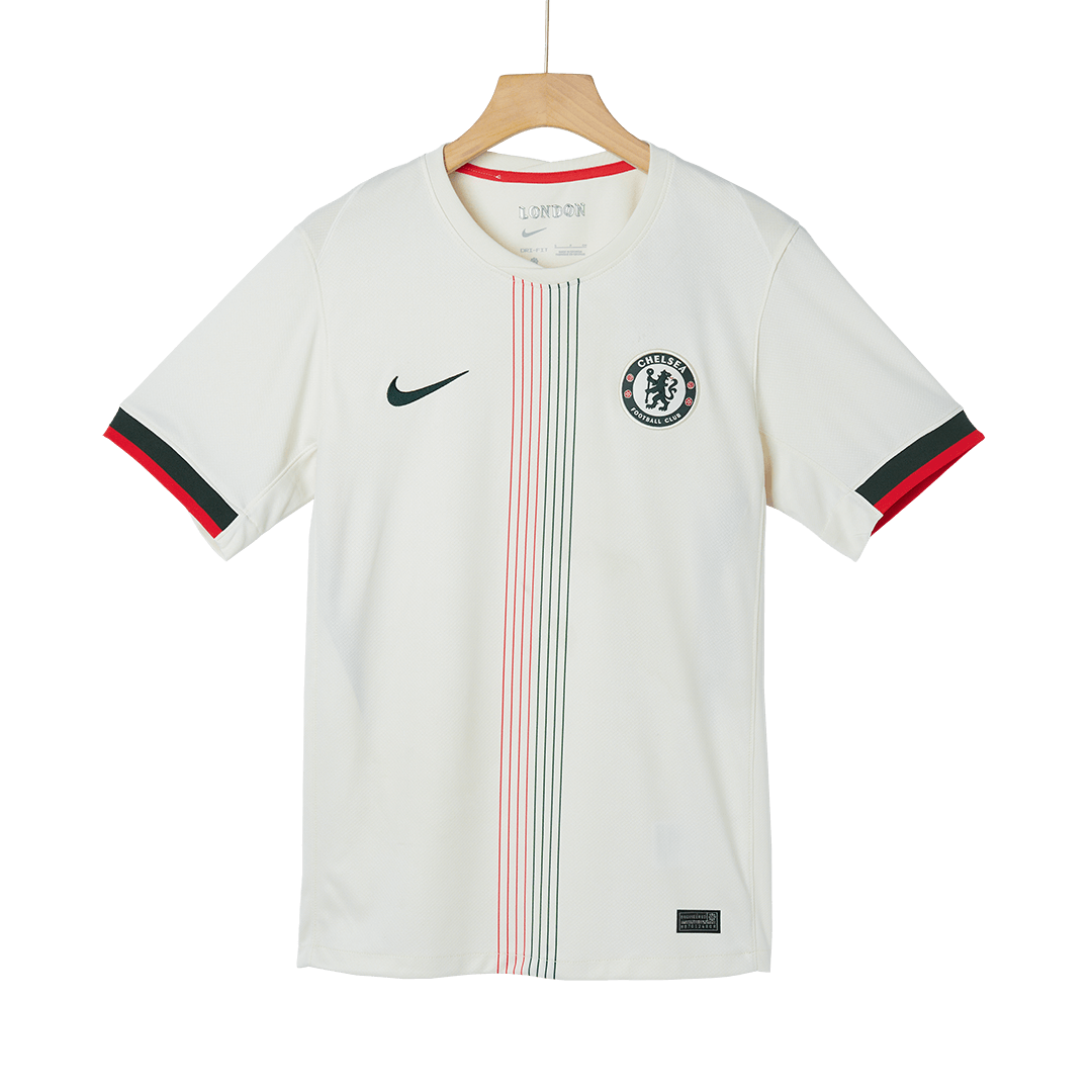 Chelsea Away Soccer Jersey Kit(Jersey+Shorts) 2025/26 White
