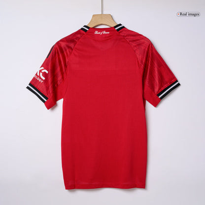 Authentic B.FERNANDES #8 Manchester United Home Soccer Jersey 2025/26 Red