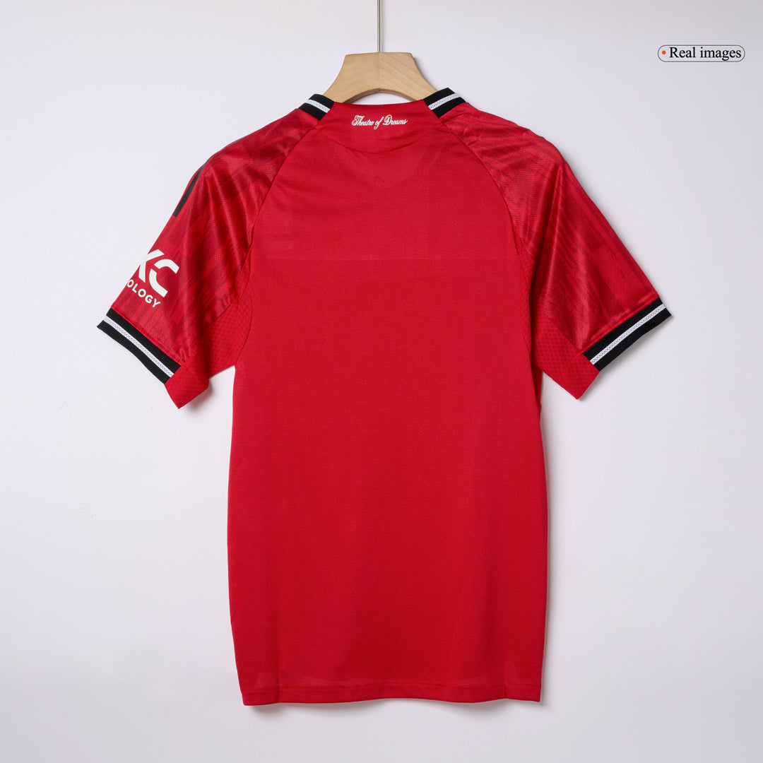 ŠEŠKO #30 Authentic Manchester United Home Soccer Jersey 2025/26 Red