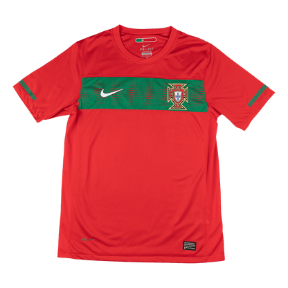 Retro 2010 Portugal Home Soccer Jersey