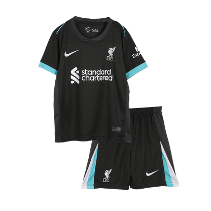 Kid's Liverpool Away Football Shirt Kit(Shirt+Shorts)