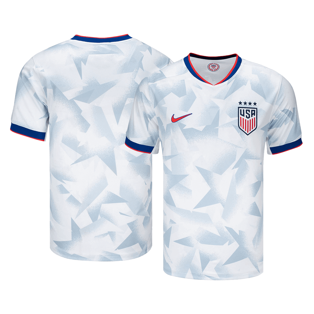 Men's USWNT Home Soccer Jersey 2025 White - Women's Team