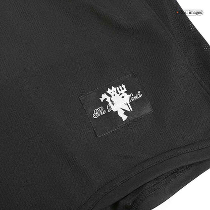 Retro 2007/08 Manchester United Away Long Sleeve Soccer Jersey