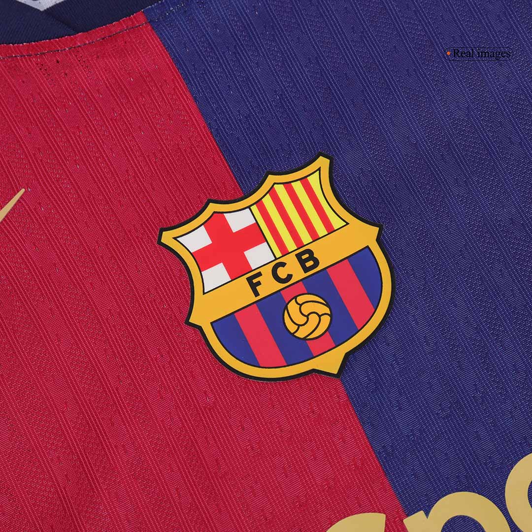 Authentic  Barcelona Home Football Shirt 2024/25 - old sponsor