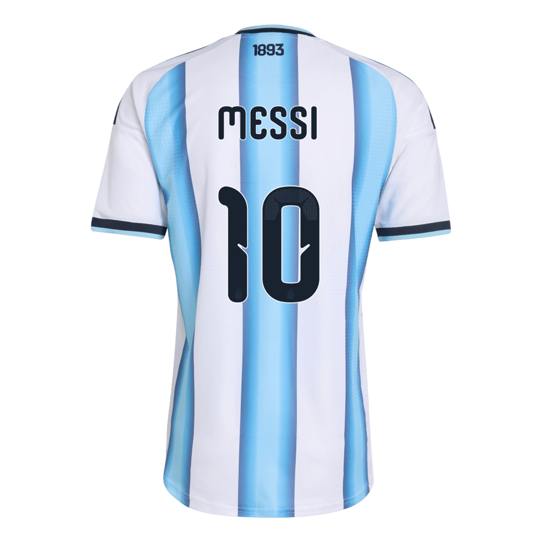 Men's Argentina MESSI #10 Home Jersey World Cup 2026 Football Version - Slim Fit
