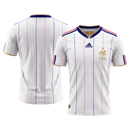 Retro 2010 France Away Soccer Jersey