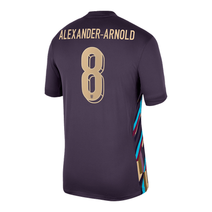 ALEXANDER-ARNOLD #8 England Away Soccer Jersey Euro 2024