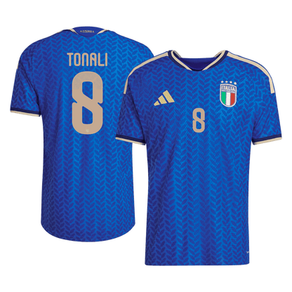 Player Version TONALI #8 Italy Home Football Shirt 2026