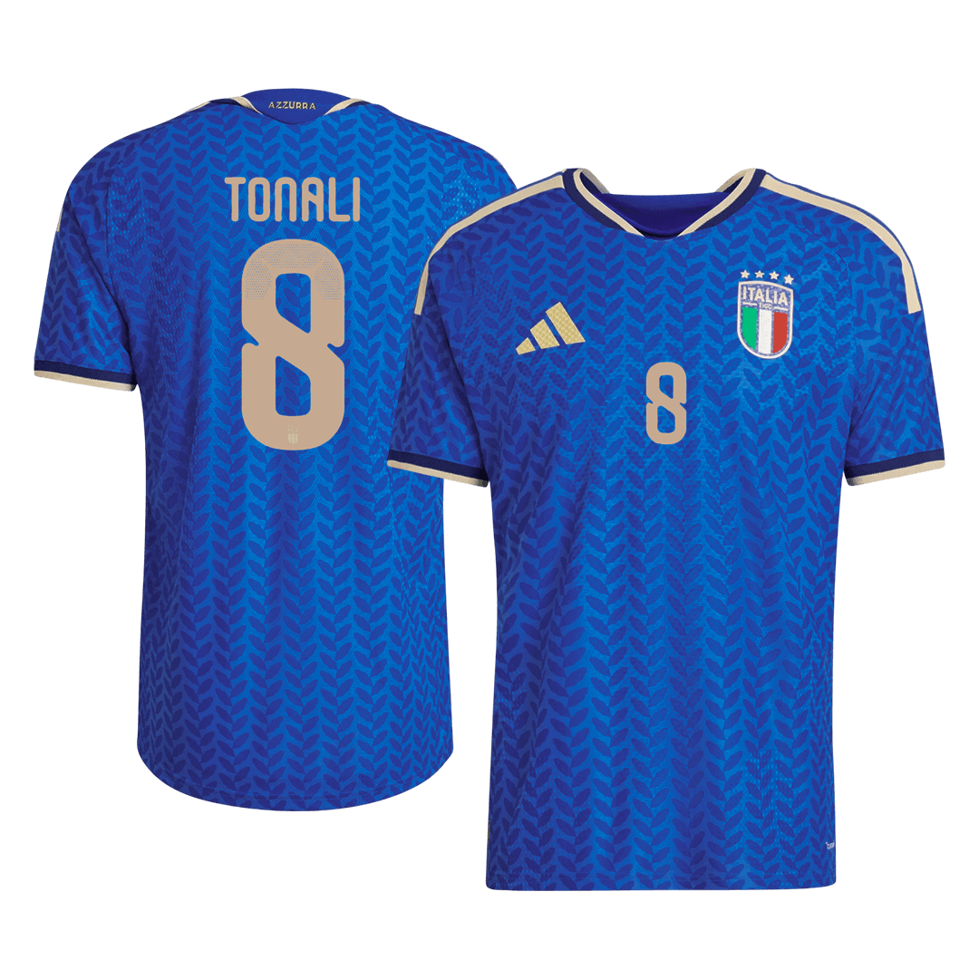 Men's Italy TONALI #8 Home Jersey World Cup 2026 - Slim Fit