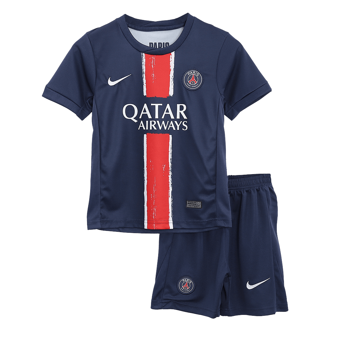 Kid's PSG Home Soccer Jersey Kit(Jersey+Shorts) 2024/25