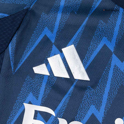 ØDEGAARD #8 Authentic Arsenal Away Soccer Jersey 2025/26 Blue