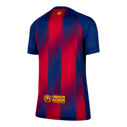 Women's Barcelona Home Soccer Jersey 2025/26 Blue&Red
