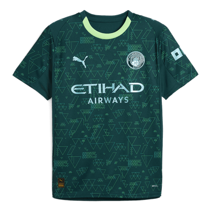 Manchester City Fourth Away Soccer Jersey 2025/26