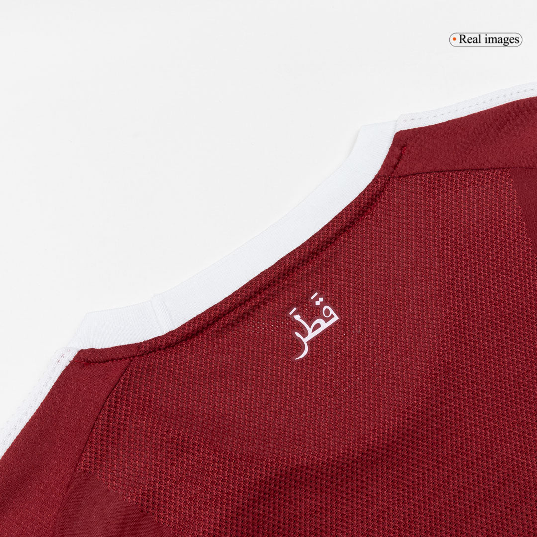 Qatar Men's Home Shirt 2026 World Cup Version - Slim Fit