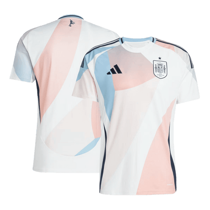 Men's Spain Away Soccer Jersey 2025 - Women's Euro