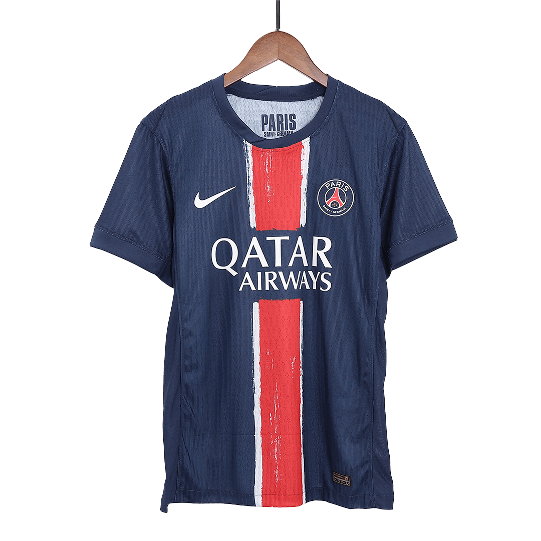 Authentic  BARCOLA #29 PSG Home Soccer Jersey 2024/25 Navy