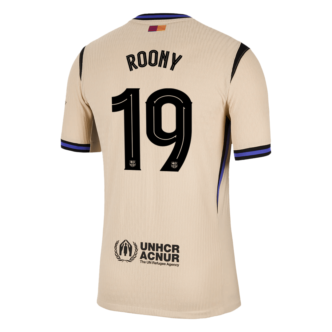 Authentic ROONY #19 Barcelona Away Soccer Jersey 2025/26