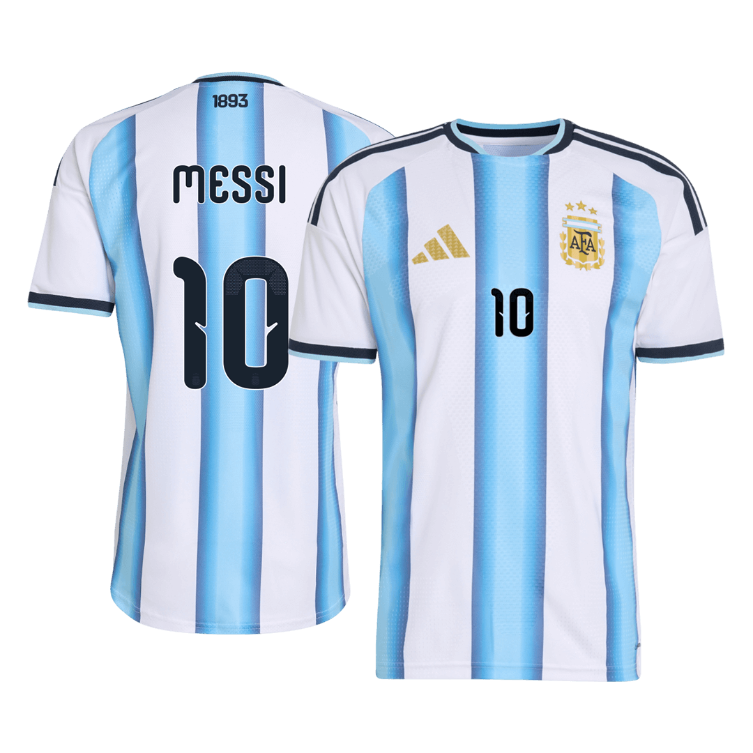 Men's Argentina MESSI #10 Home Jersey World Cup 2026 Football Version - Slim Fit