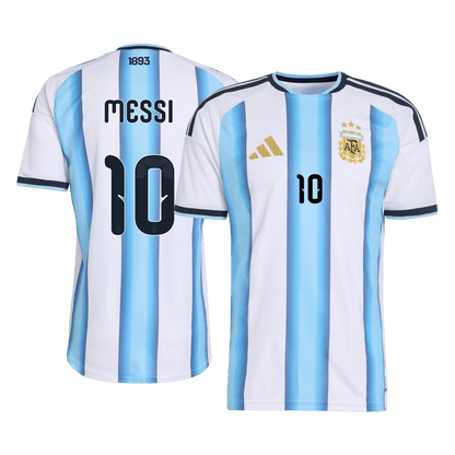 Men's Argentina MESSI #10 Home Jersey World Cup 2026 Football Version - Slim Fit