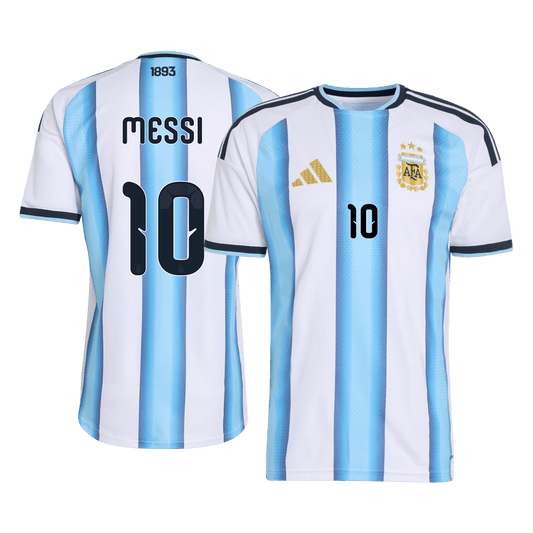 Men's Argentina MESSI #10 Home Jersey World Cup 2026 Football Version - Slim Fit