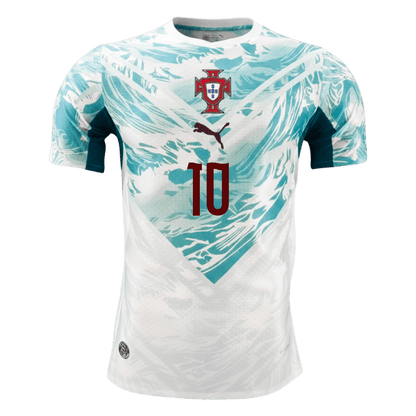 Authentic BERNARDO #10 Portugal Away Football Shirt 2026