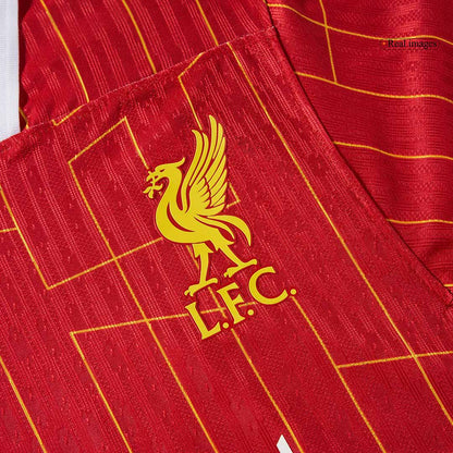 Authentic DIOGO J. #20 Liverpool Home Soccer Jersey 2024/25 Red