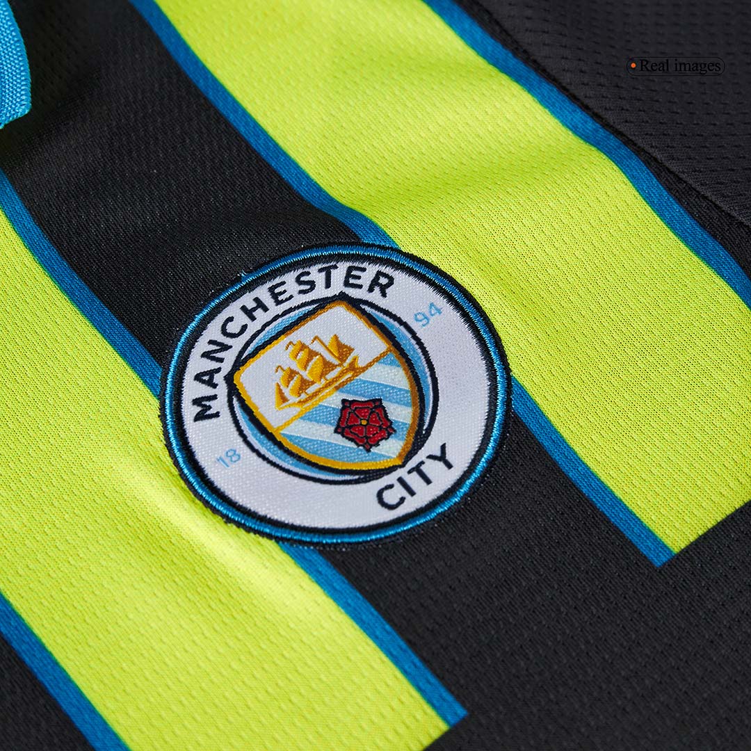Kid's Manchester City Away Football Shirt Kit(Shirt+Shorts) 2024/25