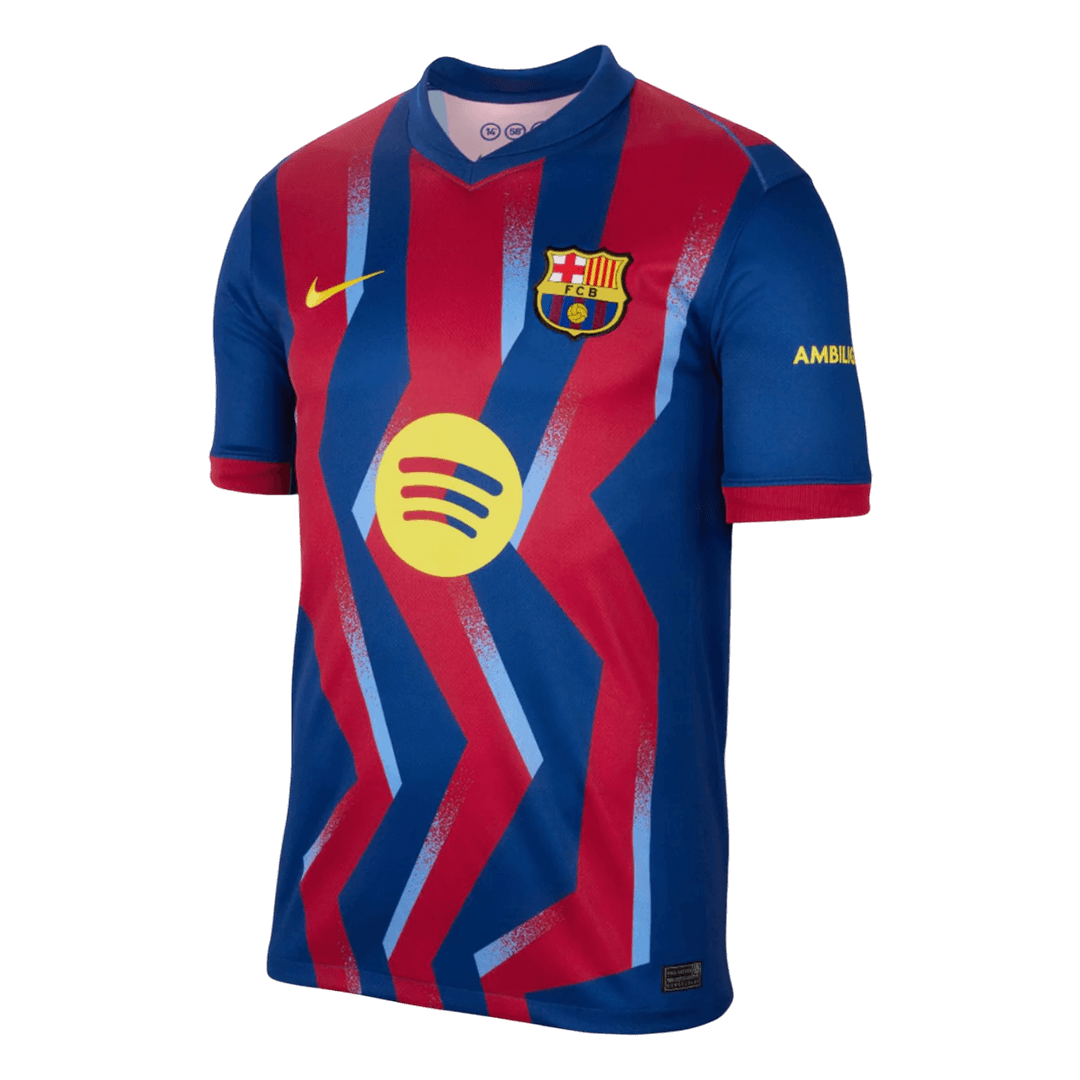 Barcelona Fourth Away Soccer Jersey Kit(Jersey+Shorts) 2025/26